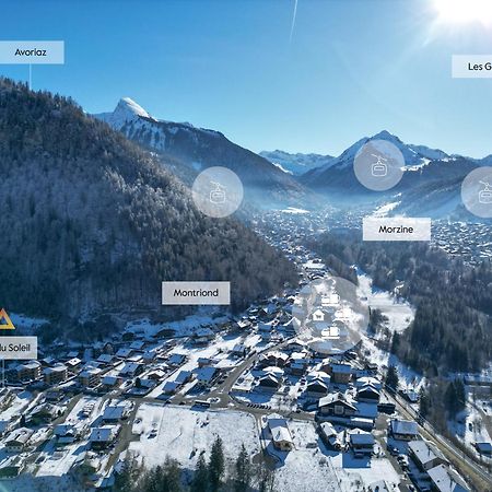Roof Top Moutain View Direct Access Morzine Avoriaz Монрьон Экстерьер фото